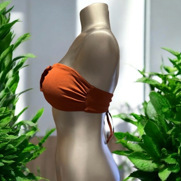 💟Rust Bandeau Bikini Top - Picture 6 of 12